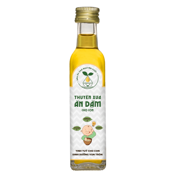 Dầu Óc Chó Nguyên Chất Thuyền Xưa Ăn Dặm Cho Con 250ml