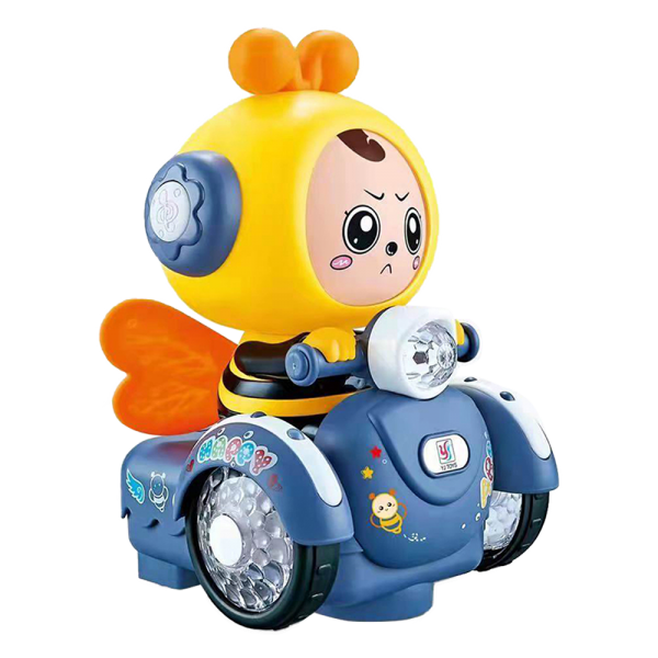 Đồ chơi bé ong vàng lái xe siêu ngầu có nhạc đèn và thay đổi khuôn mặt HW22076023_C2307 (Xanh dương)