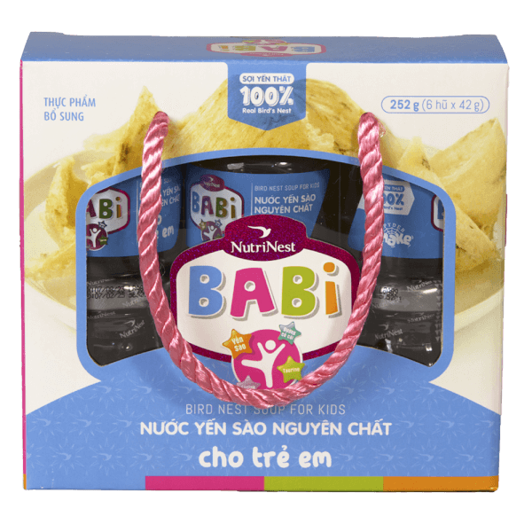 Yến Babi Bird - Lốc 6 lọ