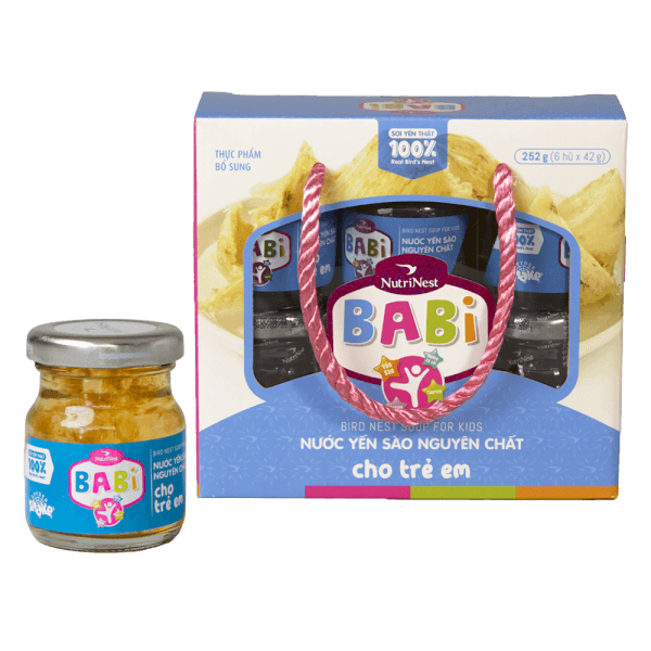 Yến Babi Bird - Lốc 6 lọ