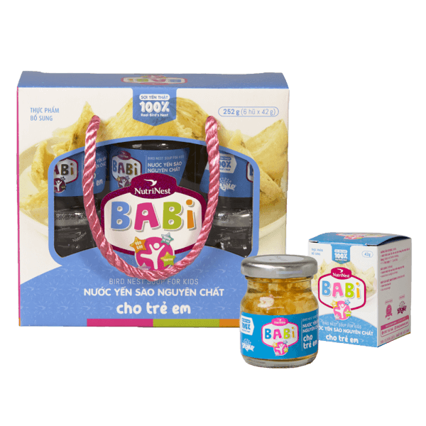 Yến Babi Bird - Lốc 6 lọ