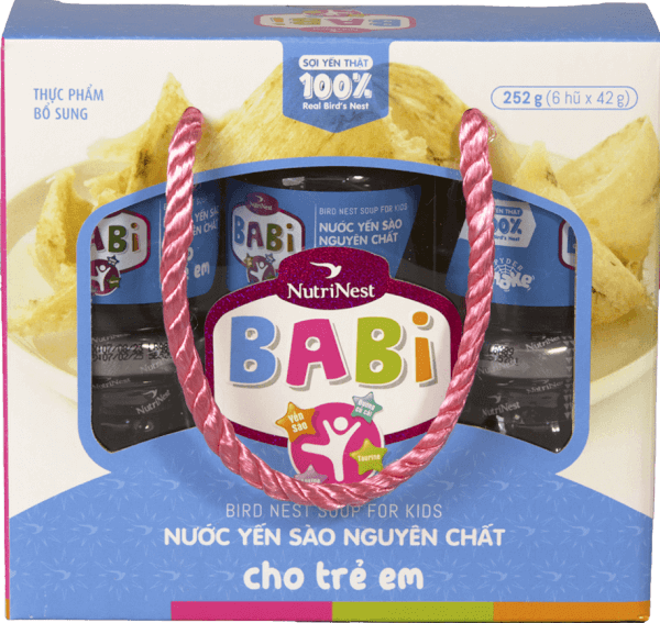 Yến Babi Bird - Lốc 6 lọ