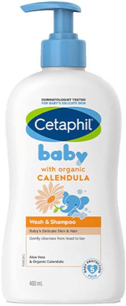 Sữa tắm gội trẻ em tinh chất hoa cúc Cetaphil 400ml