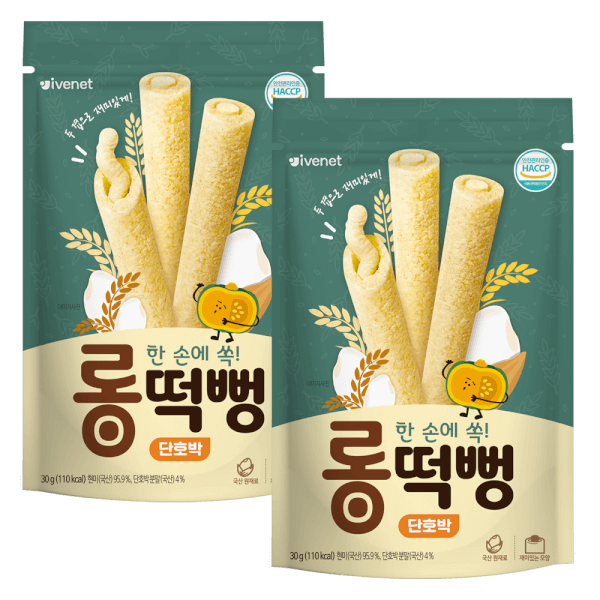 Combo 2 Bánh gạo que Ivenet vị bí ngô 30g