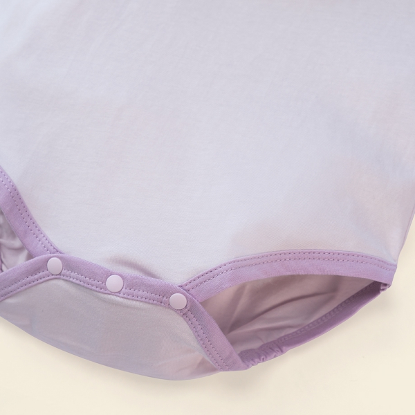 Set Bodysuit tam giác DT Animo KV423008 (0-12M,Tím_trắng họa tiết)