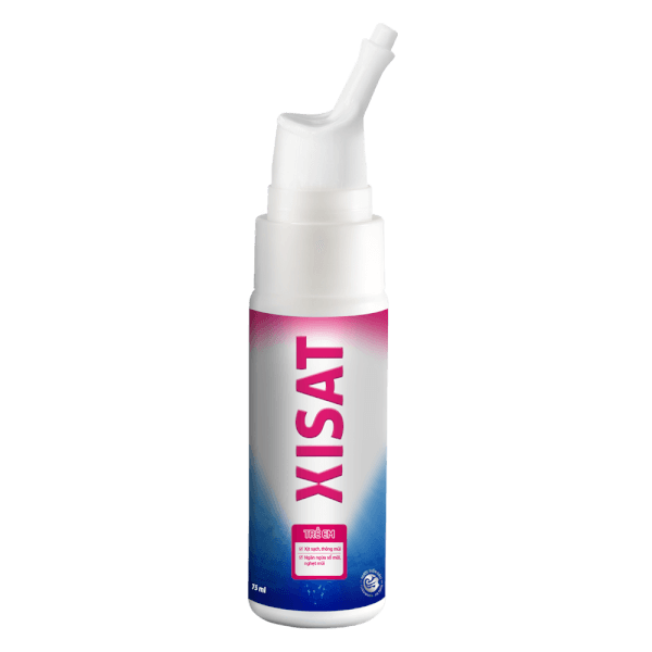 Dung dịch vệ sinh mũi nước biển sâu Xisat trẻ em (75 ml)