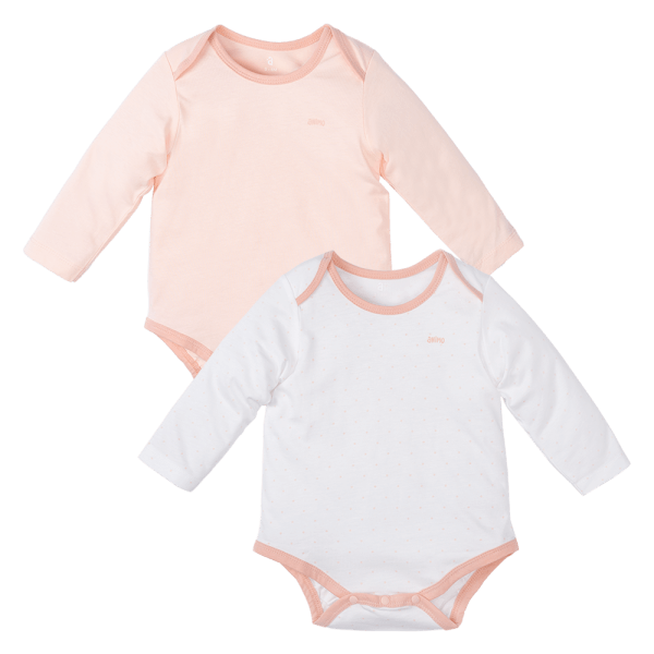 Set 2 Body sơ sinh tam giác TD Animo KV622036 (0-12M,Cam)