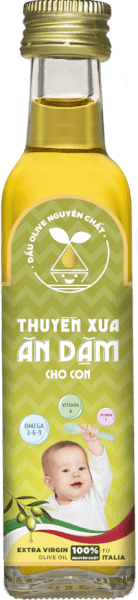Dầu Olive Nguyên Chất Thuyền Xưa Ăn Dặm Cho Con 250ml