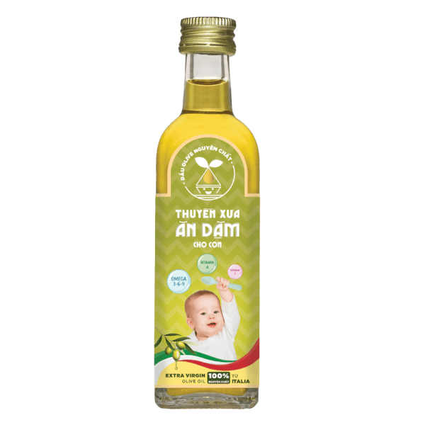 Dầu Olive Nguyên Chất Thuyền Xưa Ăn Dặm Cho Con 65ml