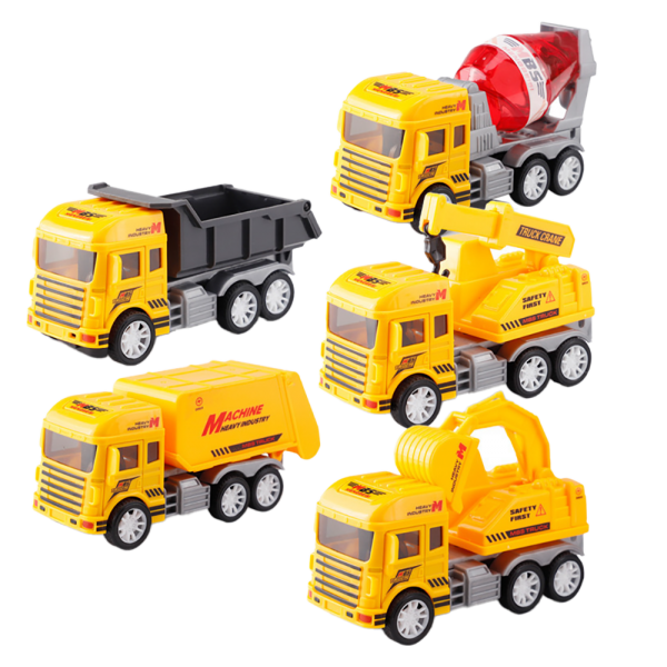 Bộ 4 xe mô hình xây dựng YN500601 C308