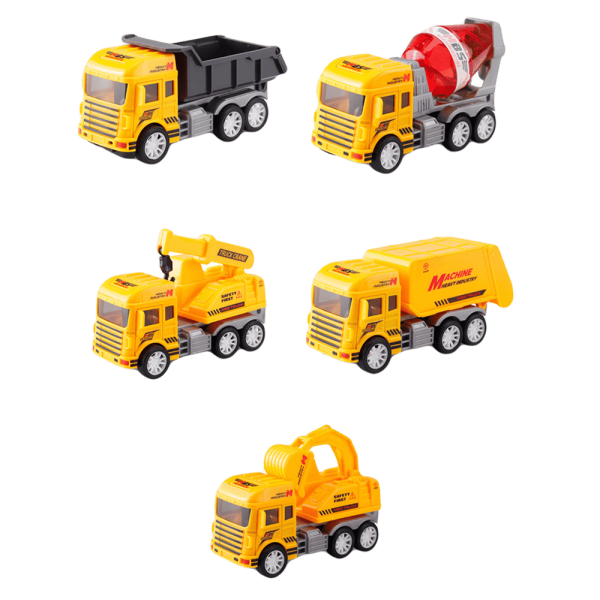Bộ 4 xe mô hình xây dựng YN500601 C308