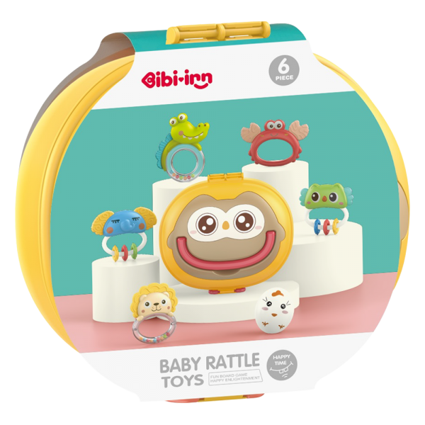 Bộ xúc xắc hình cú siêu ngầu 6pcs YN466456 C308