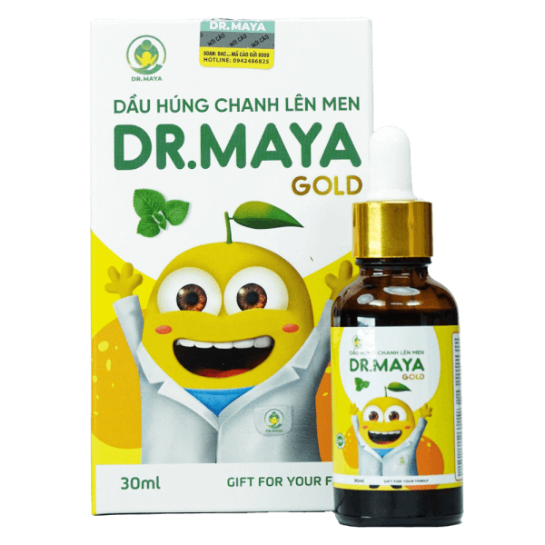 Combo 2 Dầu húng chanh lên men Dr. Maya Gold