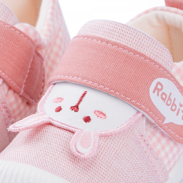 Giày tập đi cao cấp Animo A2204_MN017 (16-19,Hồng)