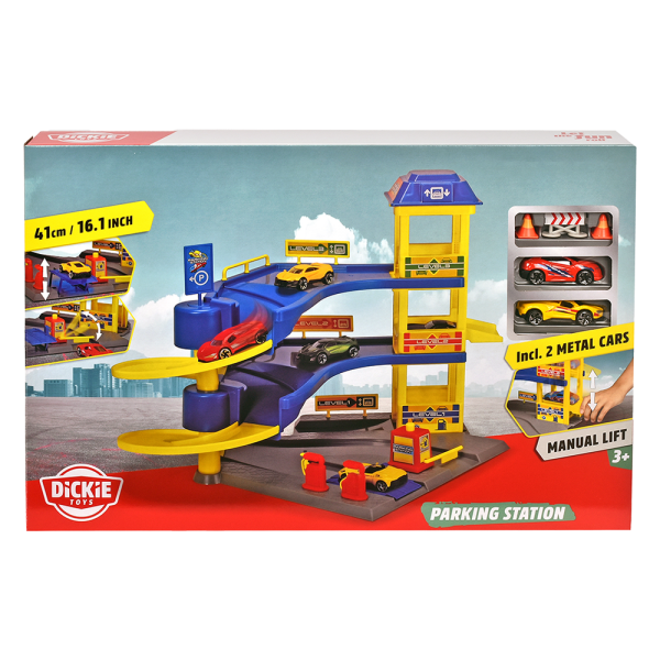 Bộ đồ chơi bãi đỗ xe DICKIE TOYS