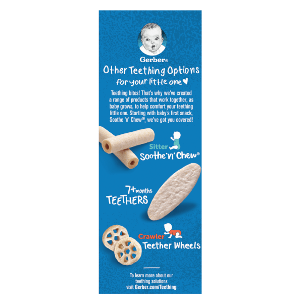 Bánh gạo Gerber vị Dâu Táo Cải bó xôi *giao ngẫu nhiên*