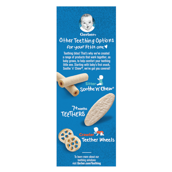 Bánh gạo Gerber vị chuối đào *giao ngẫu nhiên*