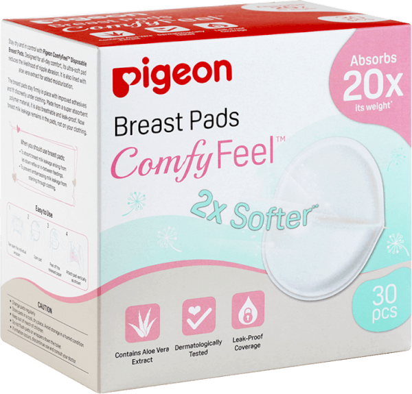 Miếng lót thấm sữa Pigeon chiết xuất nha đam (50 miếng)