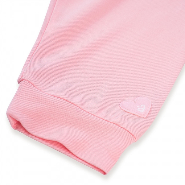 Bộ sơ sinh tính năng dài, vải modal BST Thiên Nga Animo BMC822076 (0-12M,Hồng)