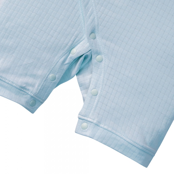 Bodysuit tính năng đùi chống muỗi,  HT San Hô Animo VĐ523016 (0-12M,Xanh Ngọc)