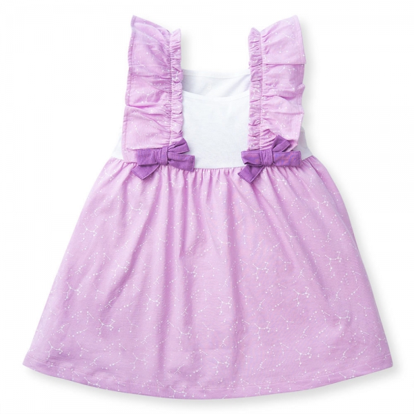 Đầm bé gái Bst Gấu ngọt ngào Animo BH423001 (18-24M,Tím)