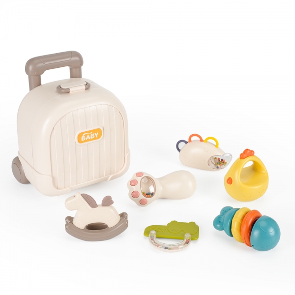 Bộ xúc xắc hình vali đi du lịch 6pcs Animo YN526521 C308