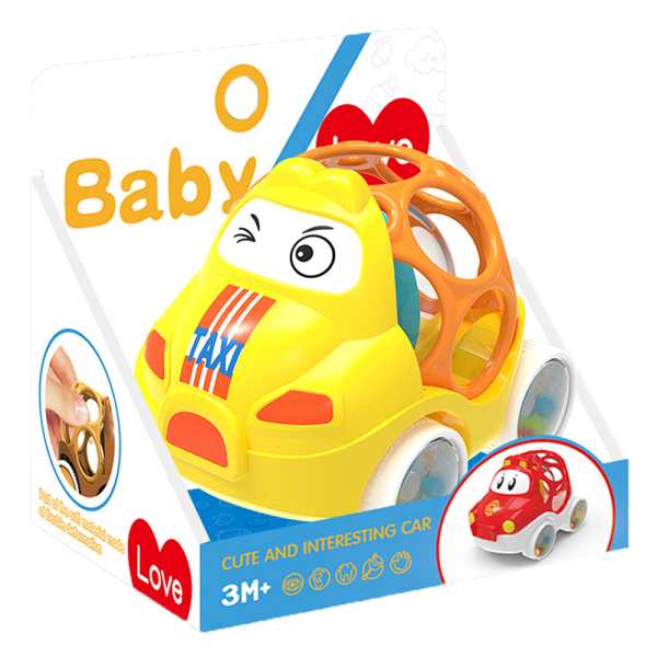 Đồ chơi xe ô tô kèm xúc xắc CY544326 C308 (Vàng)