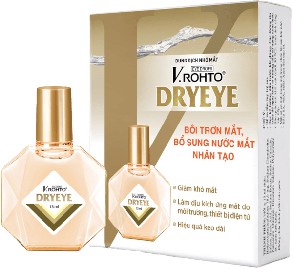 Dung dịch nhỏ mắt V.Rohto Dryeye 13ml