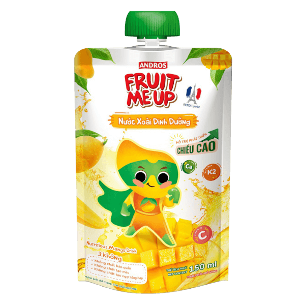 Fruit Me Up Nước Xoài Dinh Dưỡng 150ml/Fruit Me Up Nutrious Mango drink 150ml