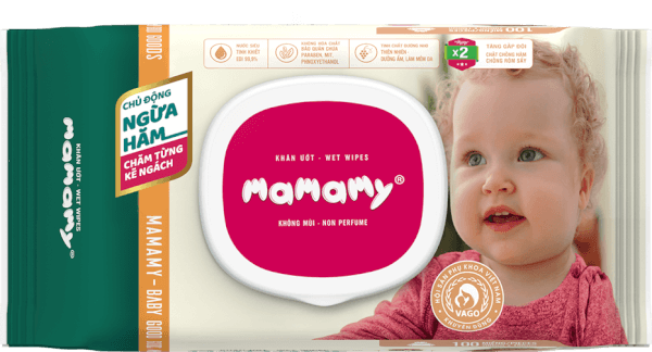 Khăn ướt Mamamy không mùi 100 tờ