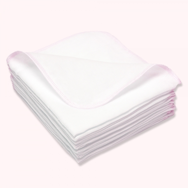 Khăn gạc sữa 4 lớp Animo T2111_NBA001 (25x28cm,10 cái)