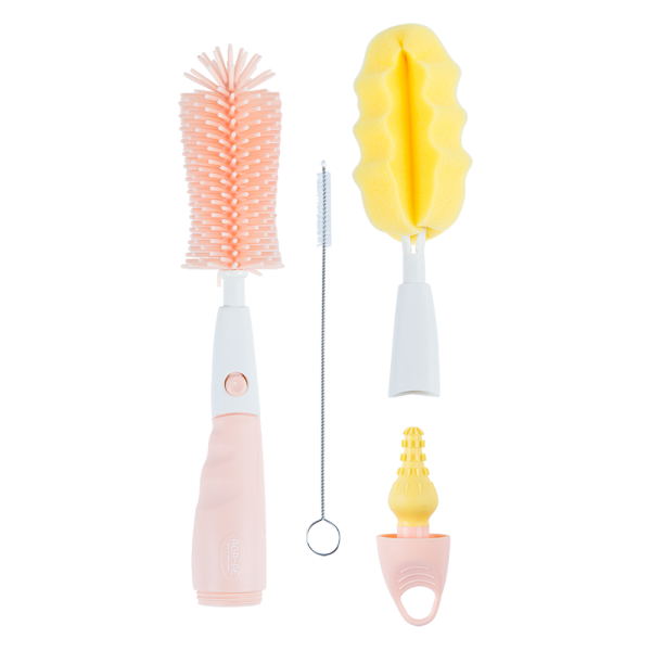 Bộ cọ rửa bình sữa và núm ty Aga-ae (4 chi tiết)