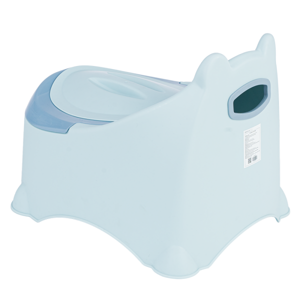 Bô vệ sinh tai gấu Animo (GH5115, xanh dương)