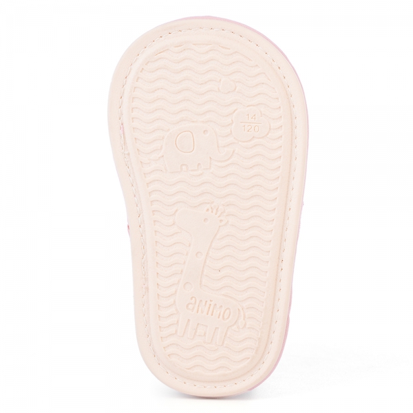 Giày tập đi Animo A2204_MN004 (13-16,Hồng)