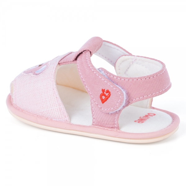 Giày tập đi Animo A2204_MN004 (13-16,Hồng)