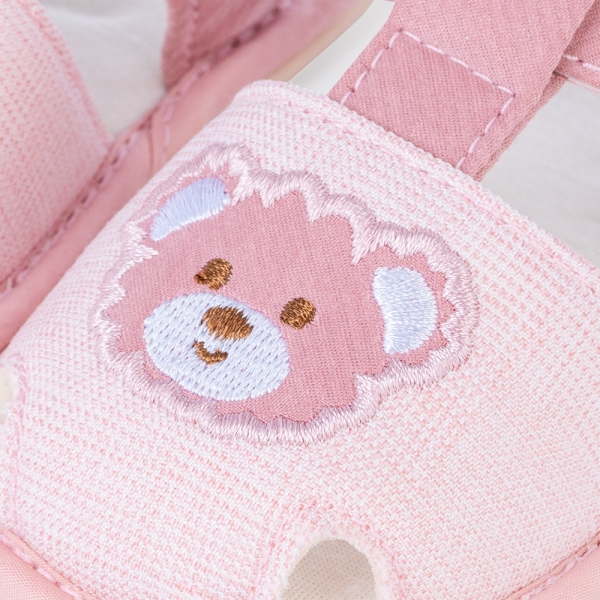 Giày tập đi Animo A2204_MN004 (13-16,Hồng)