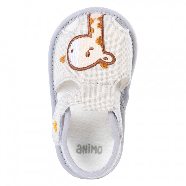 Giày tập đi Animo A2204_MN003 (13-16,Xám)