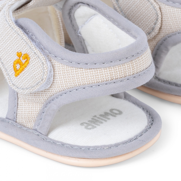 Giày tập đi Animo A2204_MN003 (13-16,Xám)