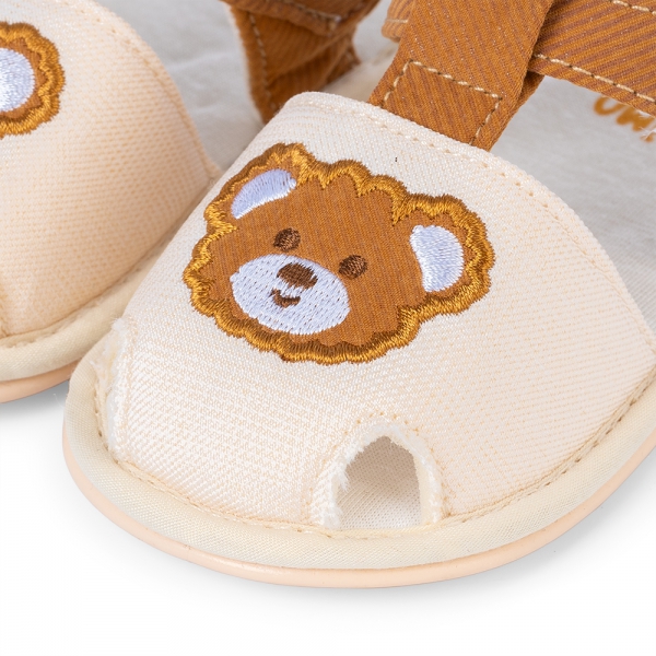 Giày tập đi Animo A2204_MN004 (13-16,Kem)