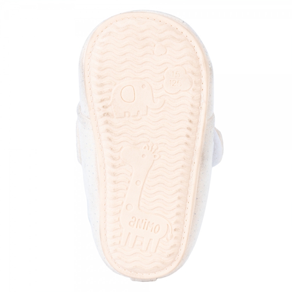Giày tập đi Animo A2204_MN007 (13-16,Kem)