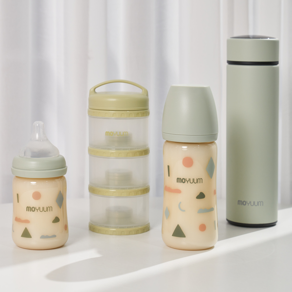 Bình sữa Moyuum PPSU 170ml (hoạ tiết mây)
