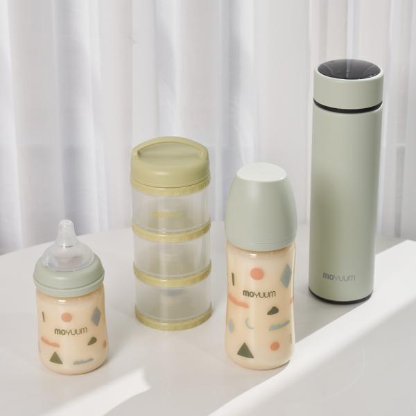 Bình sữa Moyuum PPSU 170ml (hoạ tiết mây)
