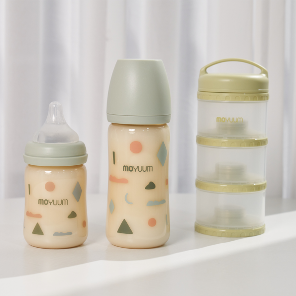 Bình sữa Moyuum PPSU 170ml (hoạ tiết mây)