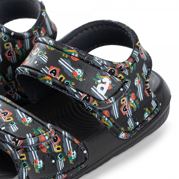 Sandal bé trai Animo A2311_JK003 (19-23,Xám)