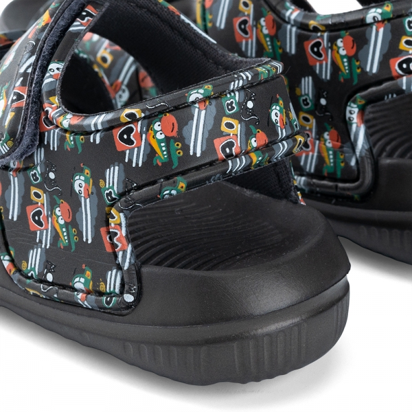 Sandal bé trai Animo A2311_JK003 (19-23,Xám)