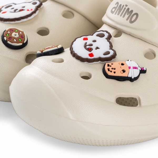 Dép sục Animo A2312_JK005 (17-21,Màu be)