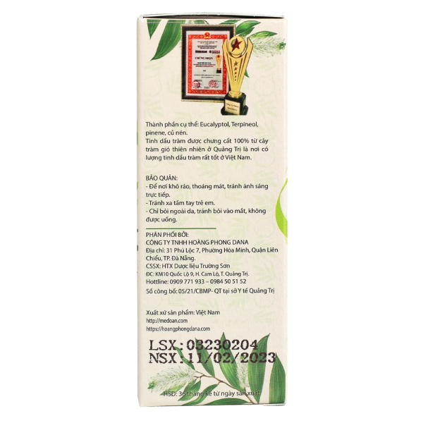 Tinh dầu tràm củ nén Mệ Đoan - 50ml