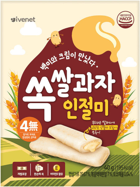 Bánh gạo ngọt Ivenet 40g