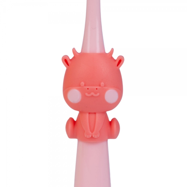 Bộ 2 bàn chải lông tơ Animo (Hồng, vàng, GH-TRMK01)