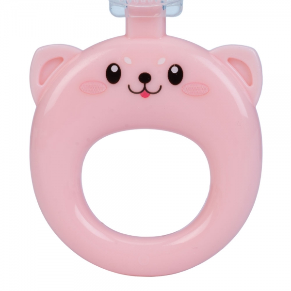 Bàn chải chữ U silicone Animo (Hồng, GH-TRMKU01)